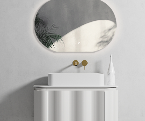 Matte White Waverton Vanity Zure