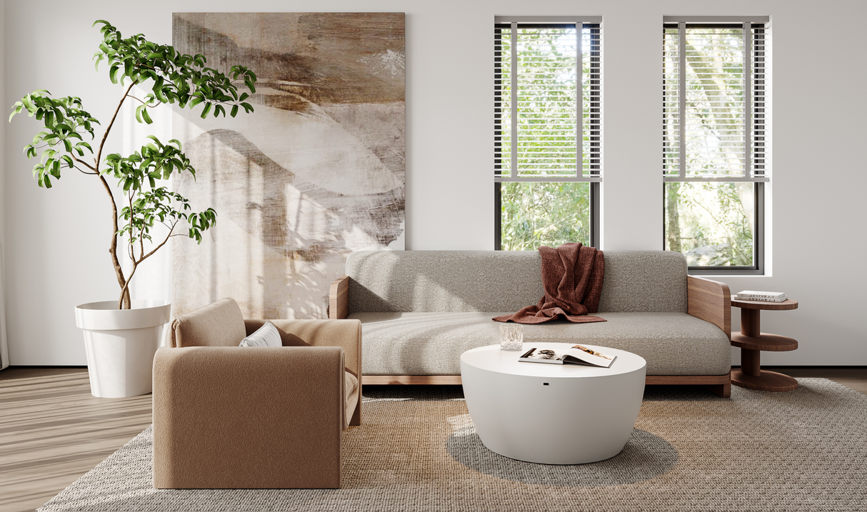 EcoSmart CURV 30/40 Concrete Coffee Table