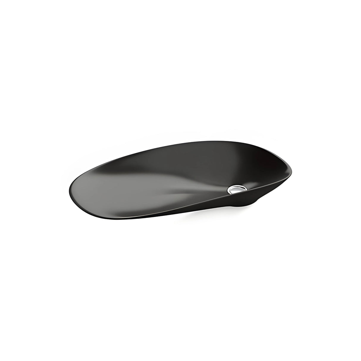 KOHLER Petaline Cast Iron Vessel Above Counter Basin (Black) (615x310x74mm)