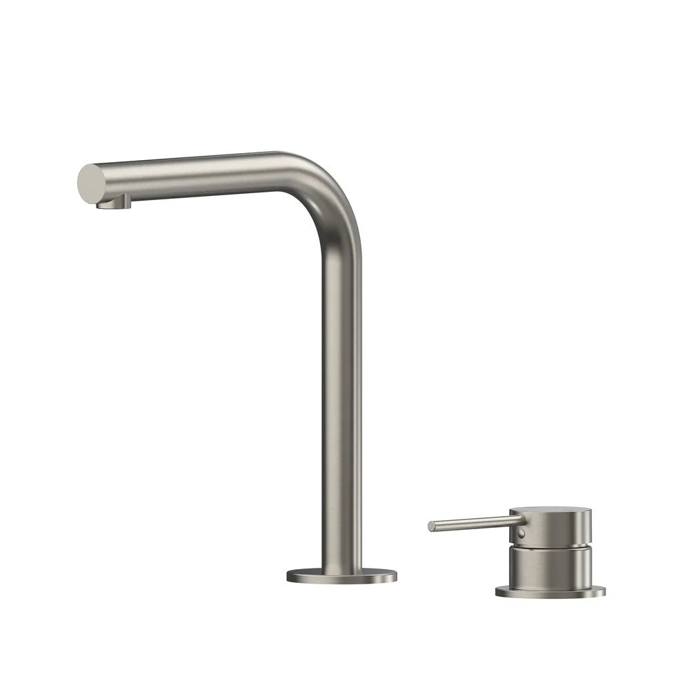 Argia Hob Basin Mixer Set 175 Right Angle Spout Lead Free