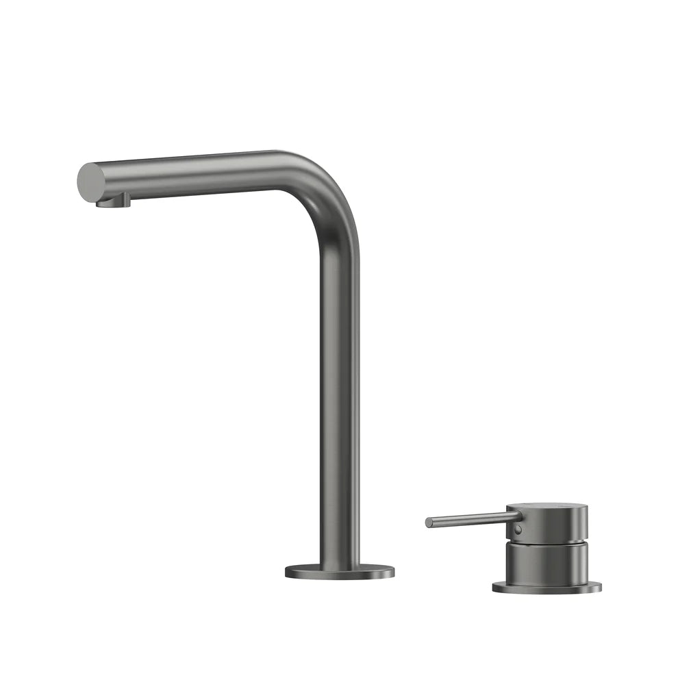 Argia Hob Basin Mixer Set 175 Right Angle Spout Lead Free