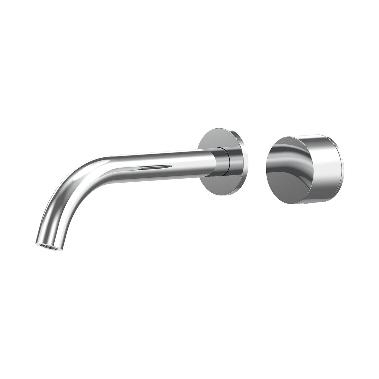 Cahya Wall Basin/Bath Progressive Mixer Set 220 Curved Spout Lead Free