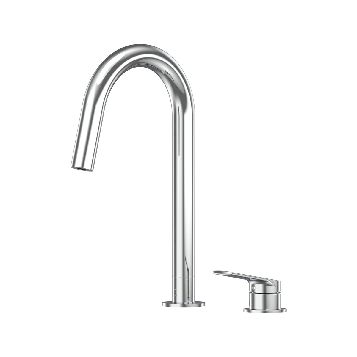 Sereia Hob Sink Mixer Set 200 Curved Spout Lead Free