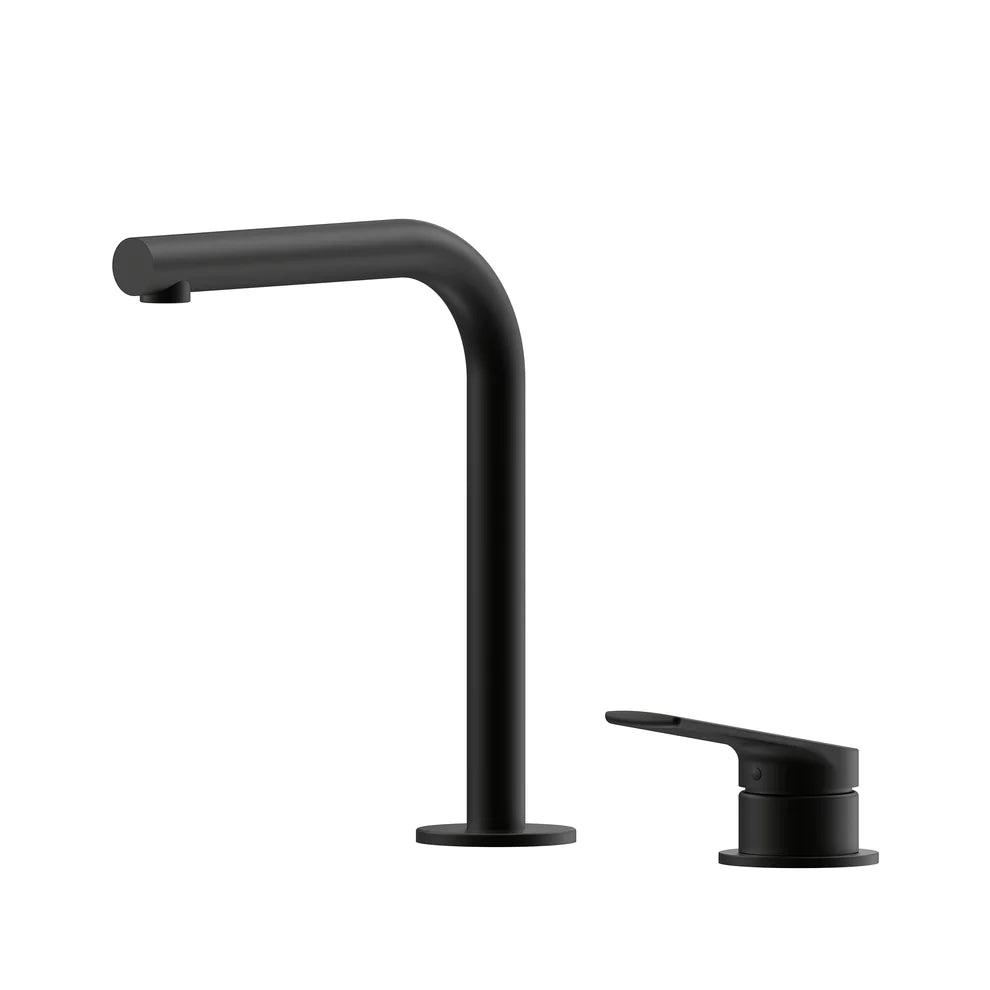 Sereia Hob Basin Mixer Set 175 Right Angle Spout Lead Free
