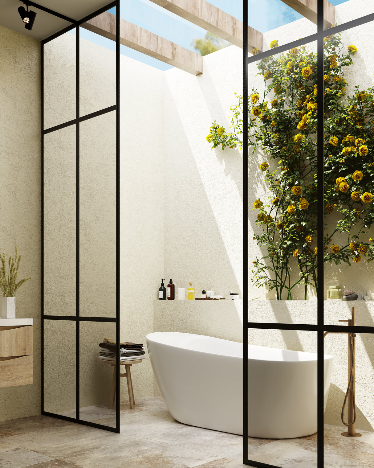 ROMANO Freestanding Bathtub Overflow 1700mm/1500mm