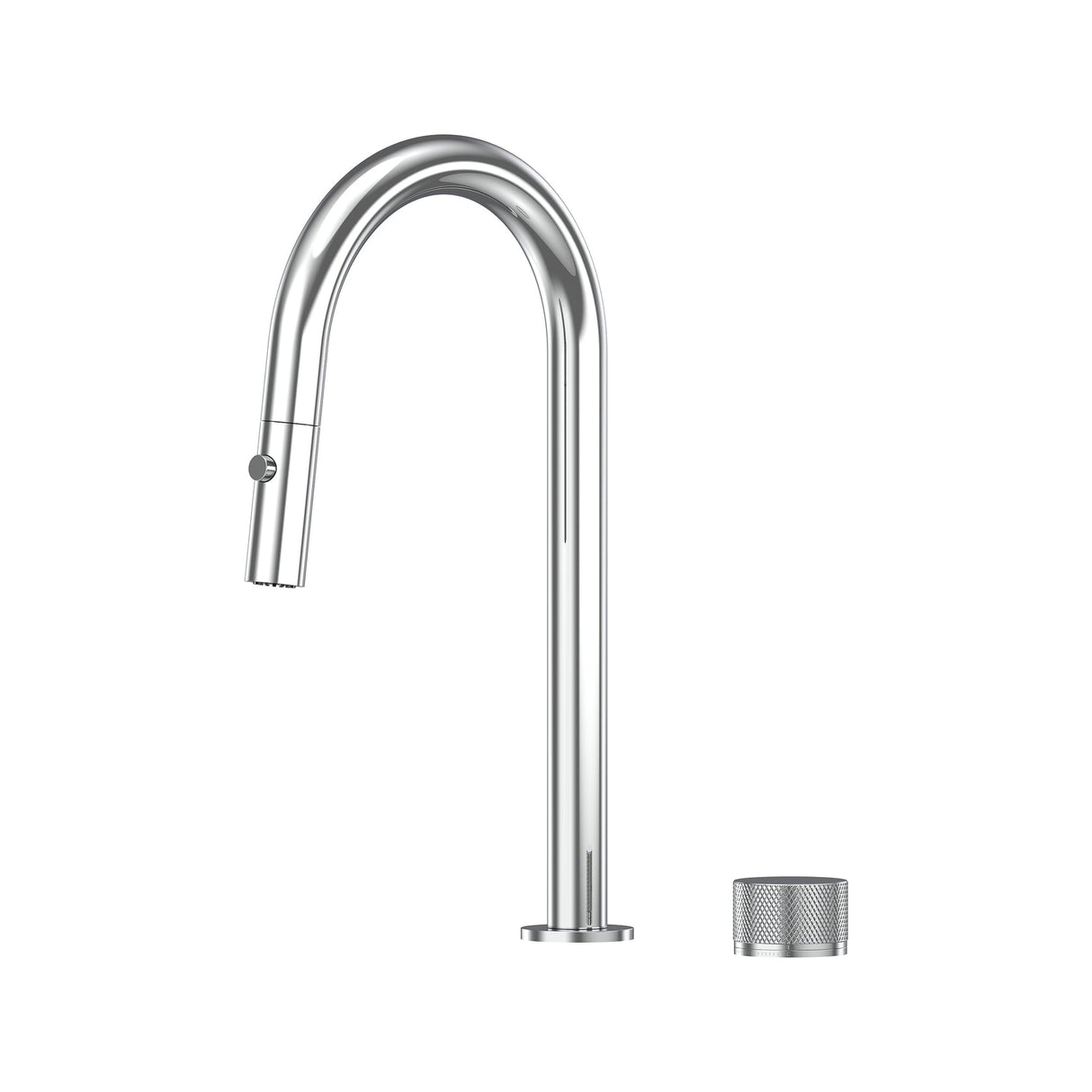 Leggero Hob Progressive Pull Out Spray Sink Mixer Set 200 Curved Spout Lead Free