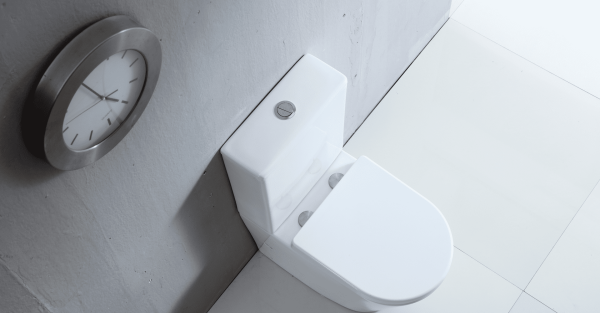 London Rimless Back To Wall Toilet Suite (Gloss White)