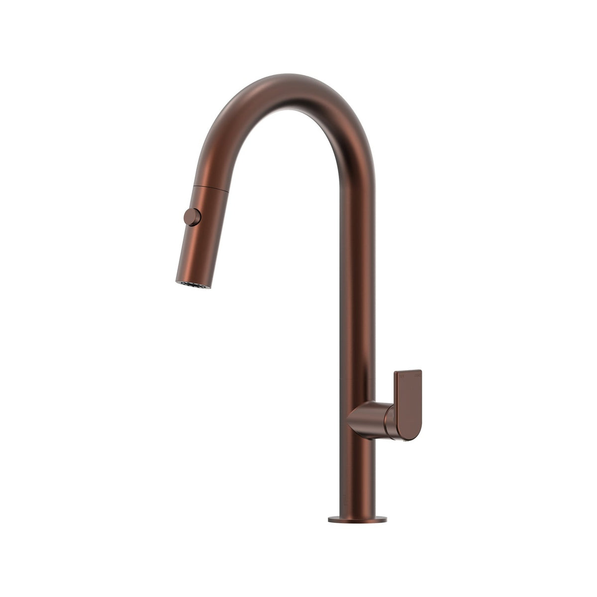 Lekki Pull Out Spray Sink Mixer 200 Curved Spout Lead Free