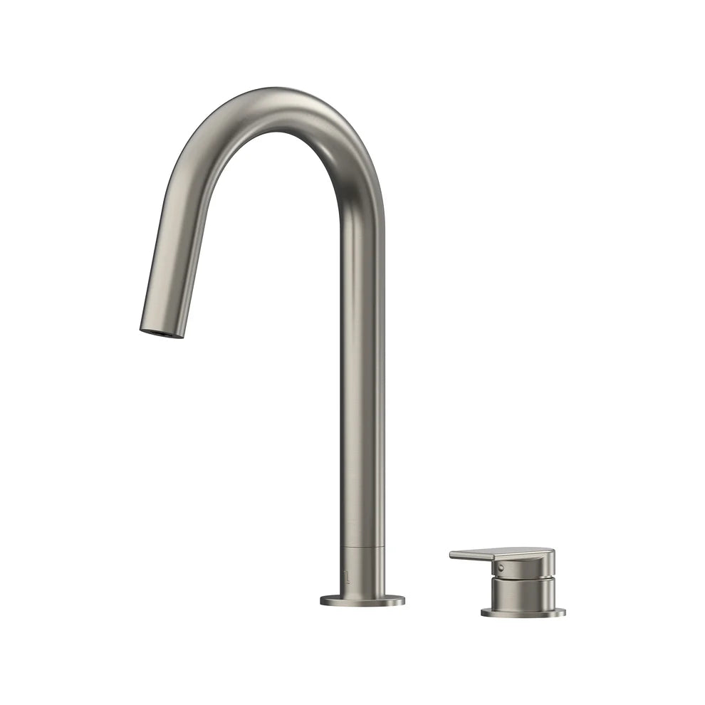 Lekki Hob Sink Mixer Set 200 Curved Spout Lead Free