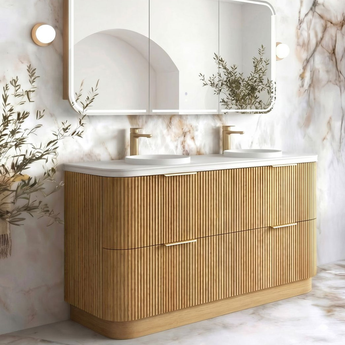 1800-HAVANA_Fluted_Curved_Floor_Standing_Vanity_Woodland_Oak