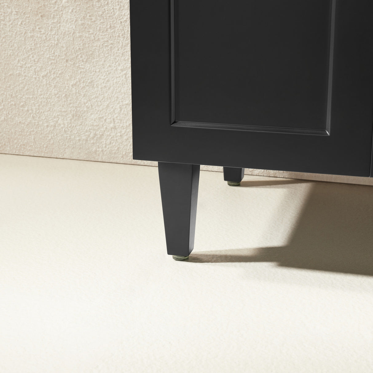 Harrington Floor PVC Cabinet Vanity 750mm (Matte Black)