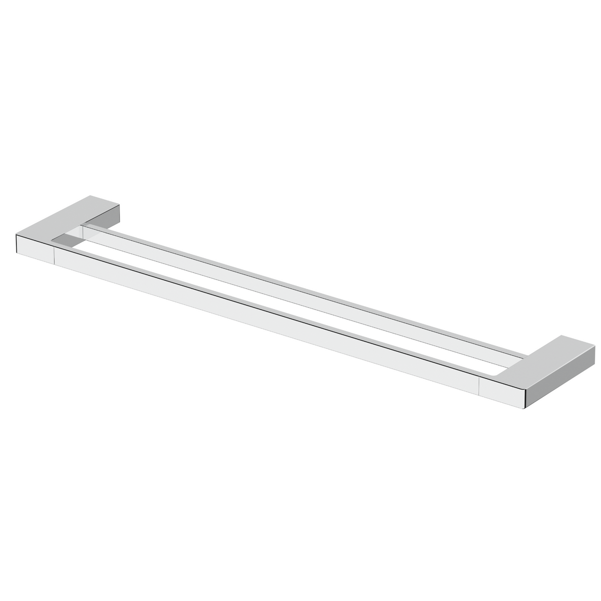 Milos Double Towel Rail - 600mm