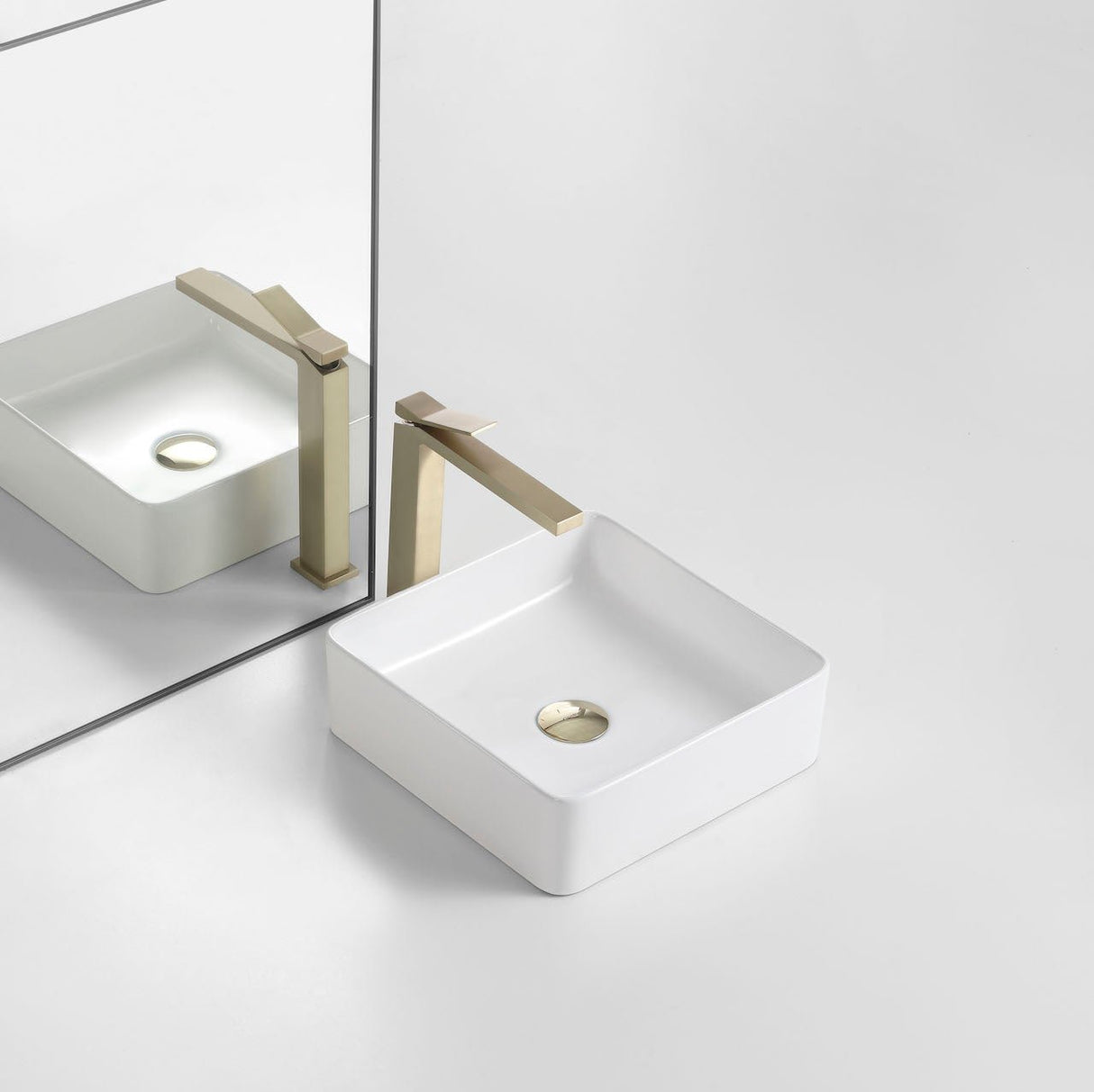 ABS White Basin (Square: 360x360x120)-Clearance