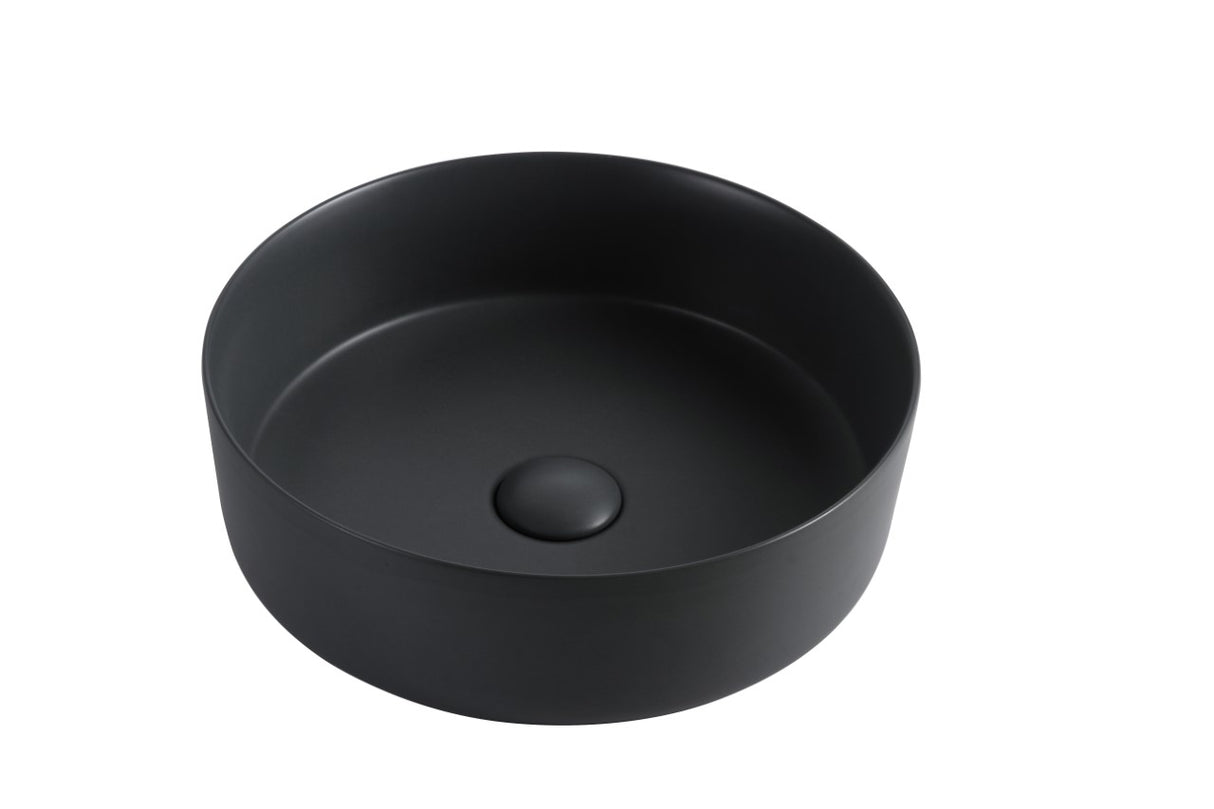 ABS Matt Black Basin (Round: 360x360x120)