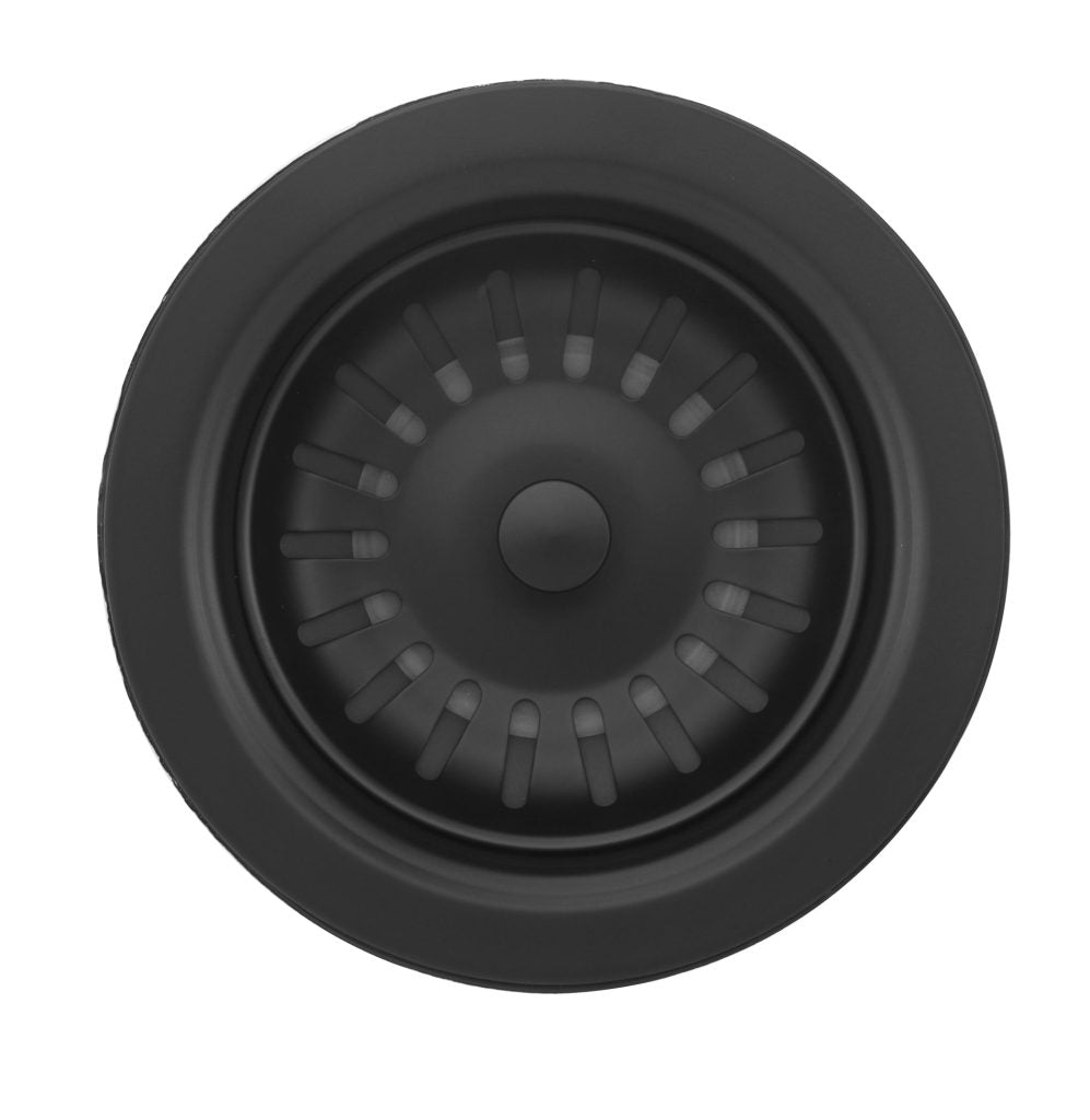 Kitchen Sink Basket Waste (Matte Black)- Clearance
