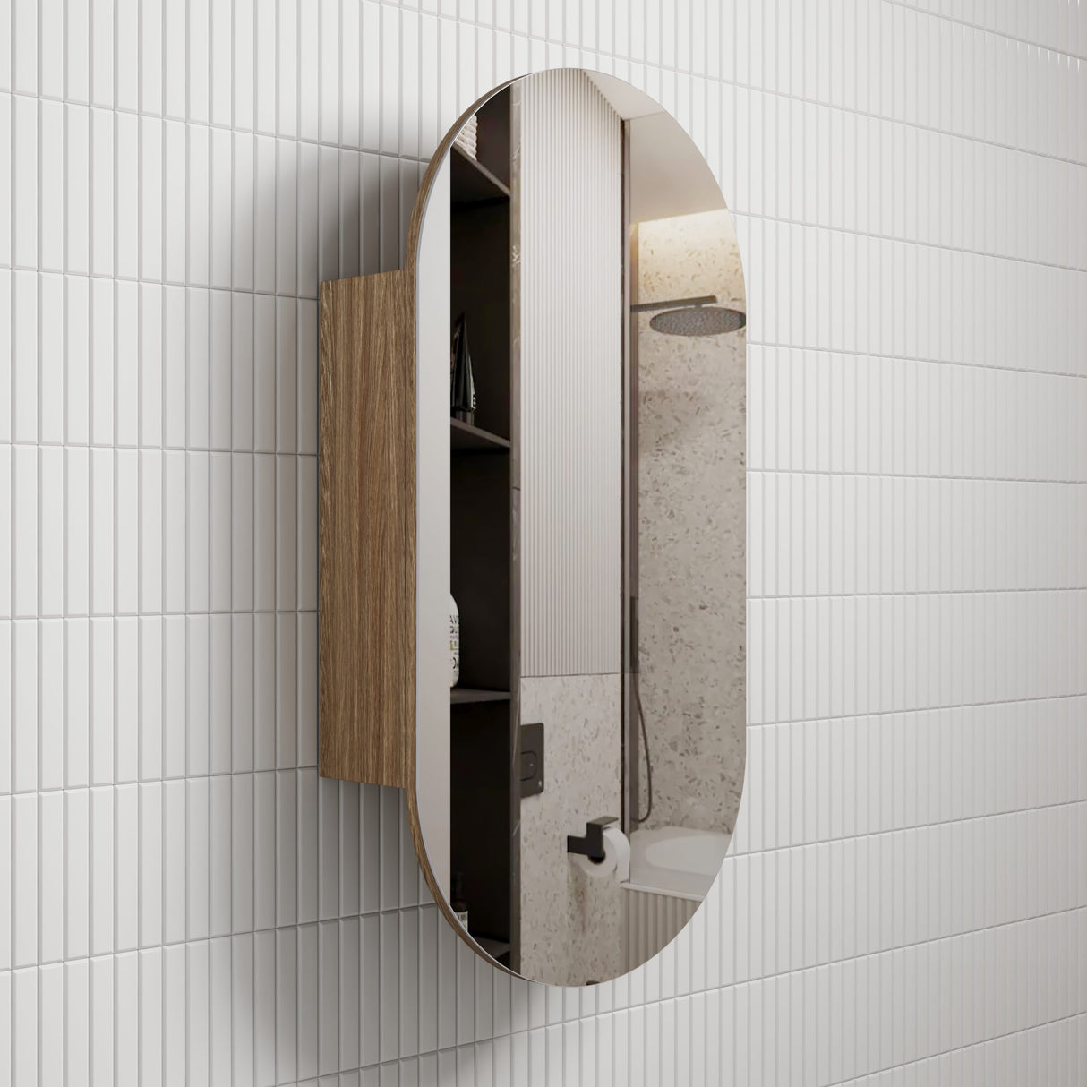 AULIC Beau Monde Shaving Cabinet 450mmW