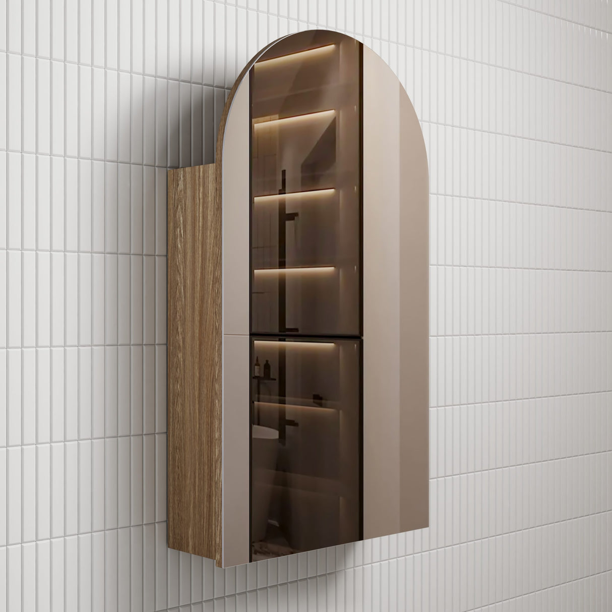 AULIC Canterbury Shaving Cabinet 500mmW