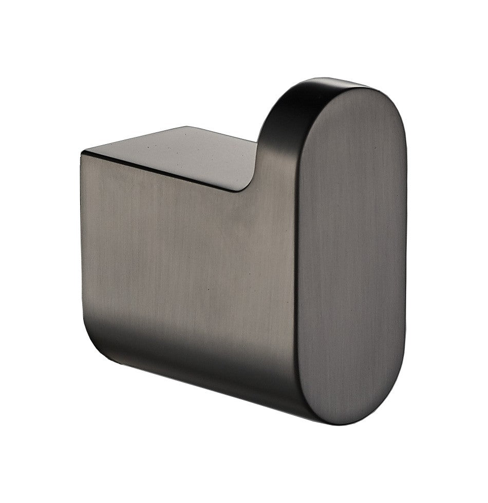 Flores Robe Hook (Brushed Gun Metal)