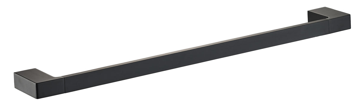 Ceram Single Towel Rail 800 mm - Matte Black
