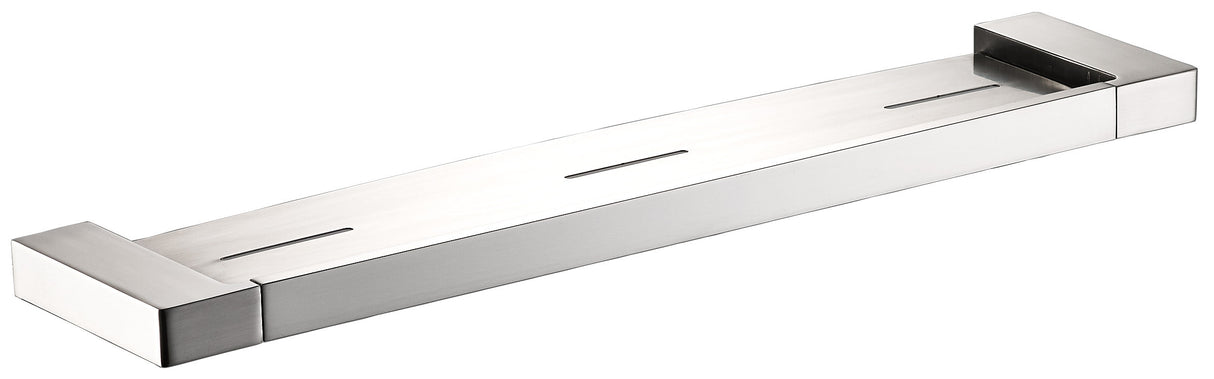 Ceram Cosmetic Shelf - Brushed Nickel