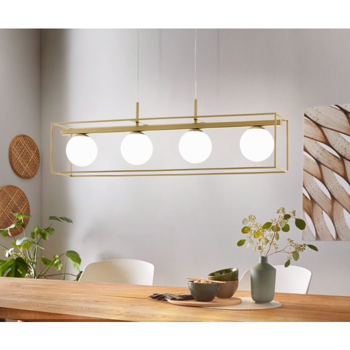 VALLASPRA pendant light Glass white