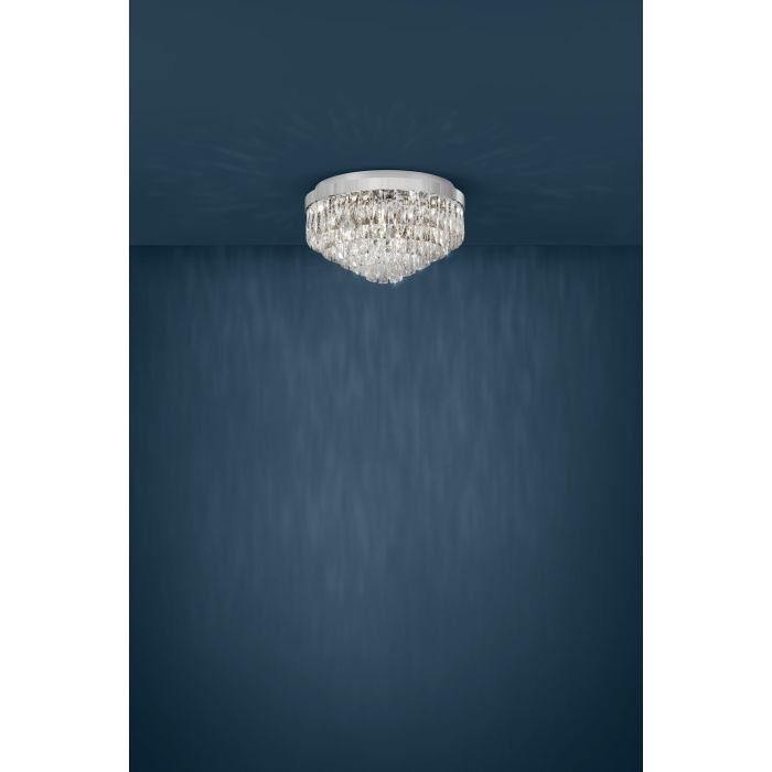 Ceiling Light VALPARAISO1 89 Crystal Chrome