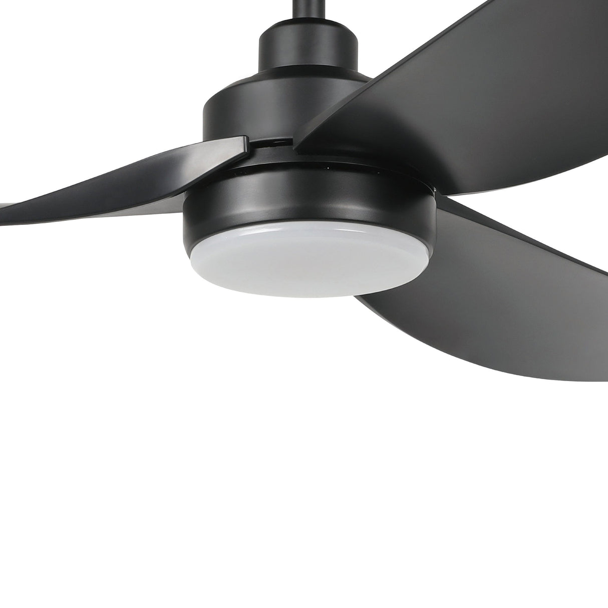 TORQUAY 56 DC Ceiling Fan With LED Light (Black) - Clearance
