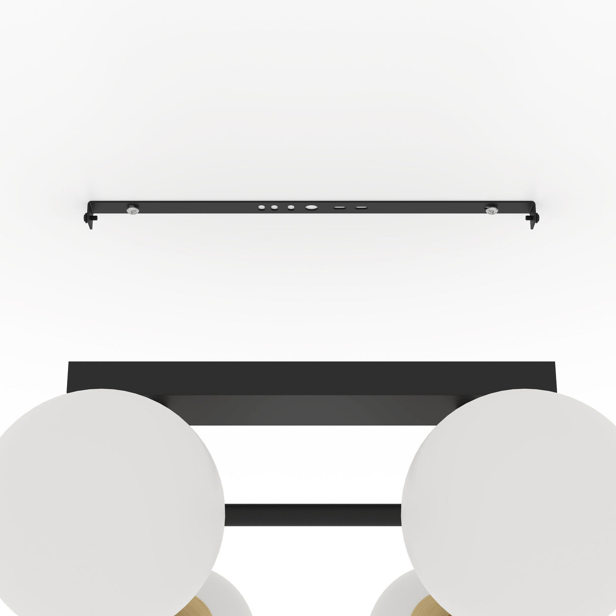 PAZ Ceiling Light 6x40W - Brushed Brass - Clearance
