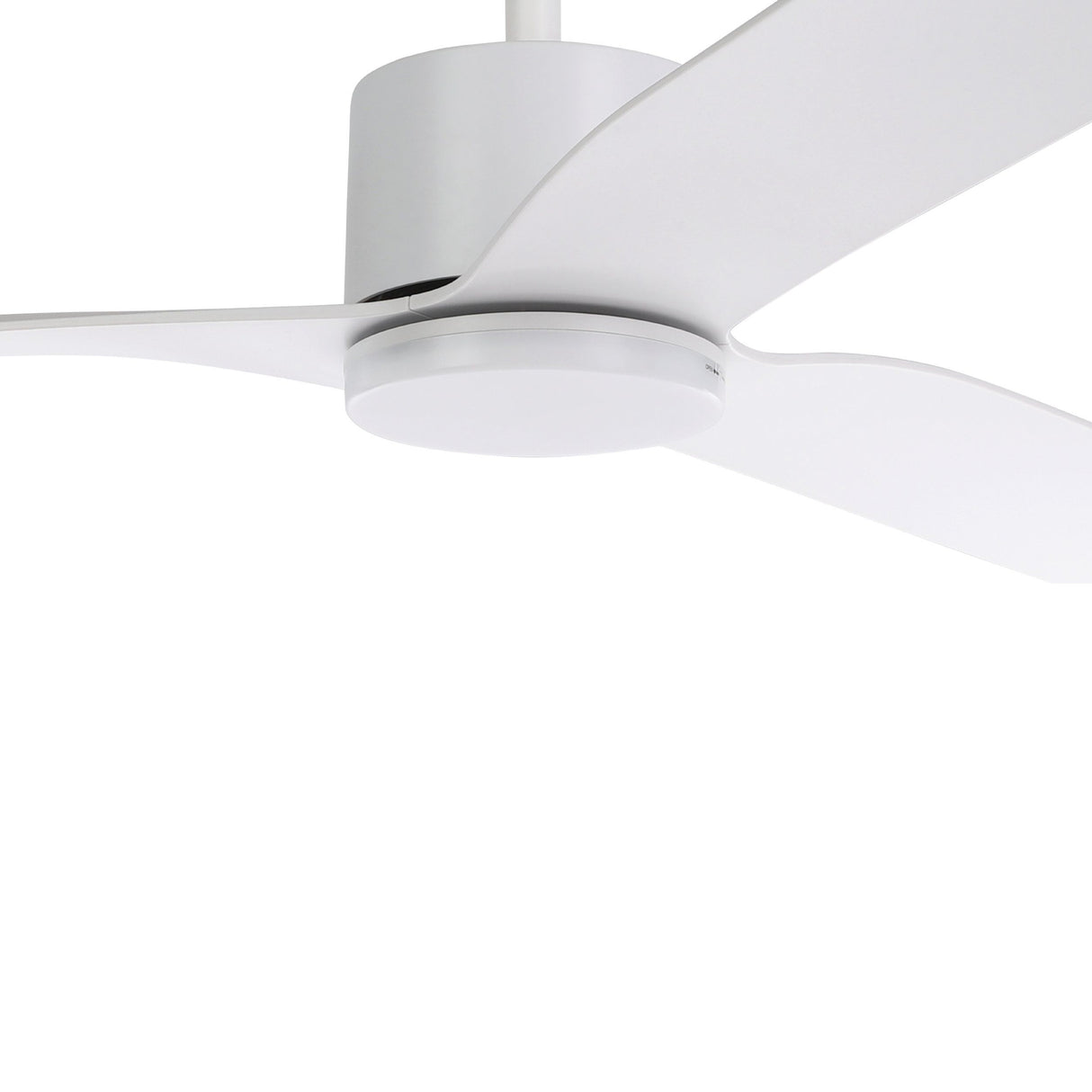 ILUKA 60 DC ceiling fan with LED light (Matte White) - Clearance
