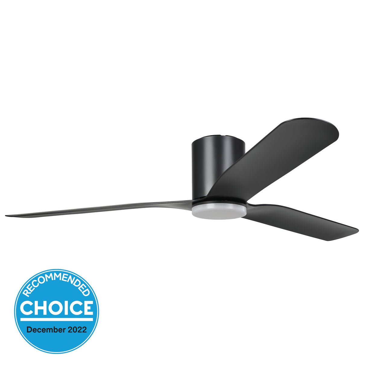 ILUKA 60 DC hugger ceiling fan with LED light
