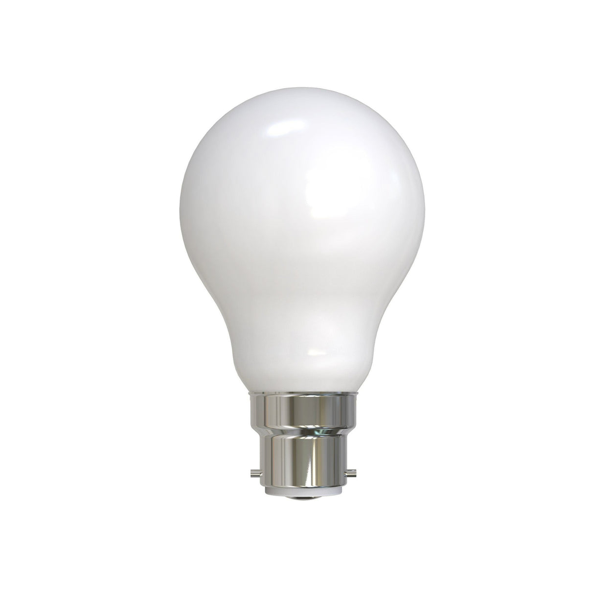 9W B22 LED A60 warm white globe frosted (6PCS)