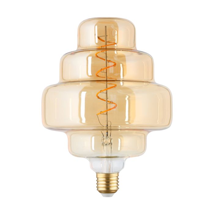 4W E27 LED OR150 globe amber - Clearance
