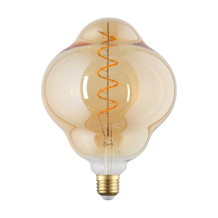4W E27 LED CL150 globe amber - Clearance