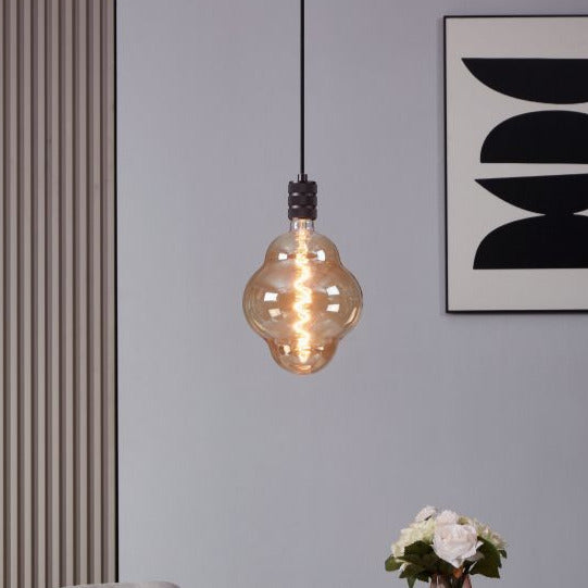 4W E27 LED CL200 globe amber - Clearance
