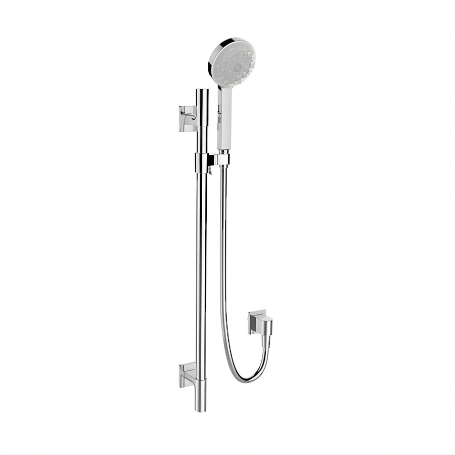 KOHLER Renew Geometric Slide Hand Shower With Rail - Polished Chrome