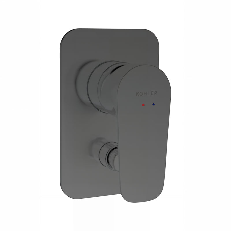 KOHLER ALEO-S Shower/Bath Mixer With Diverter Full Kit (100mm)