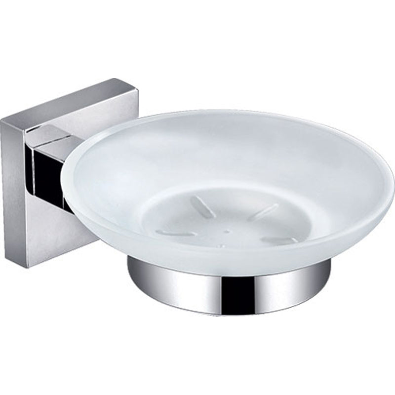 Sara Soap Dish Glass (Chrome)