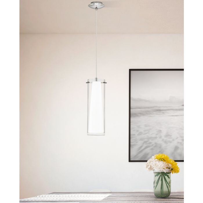 Pendant Light PINTO 32 Glass White