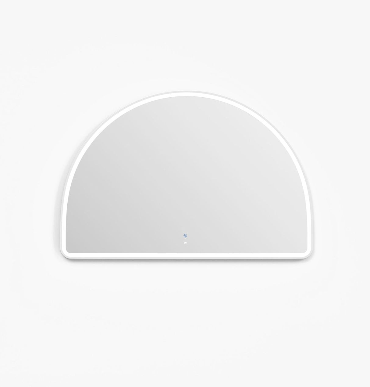 ARCHIE LED Half Moon Mirror 1000x1500mm (Matte White)