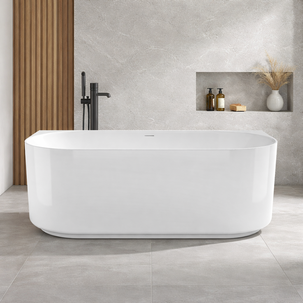 ATTICA Celine BTW Multi-fit With Overflow (1500/1700mm) (Matte White/ Gloss White)