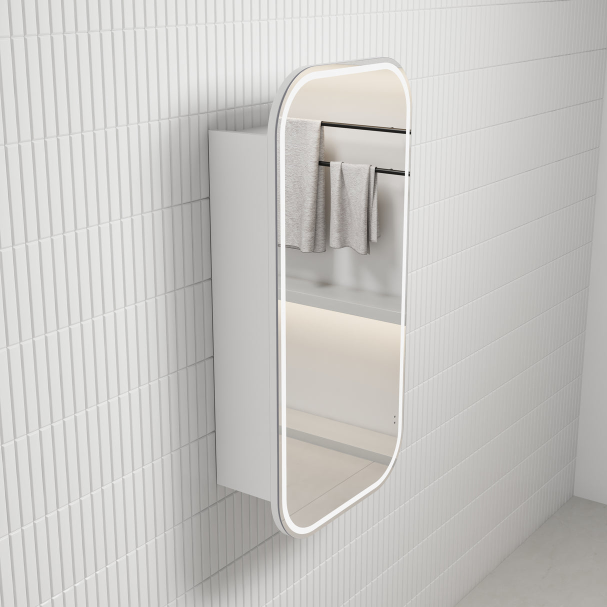AULIC Vienna Shaving Cabinet (with LED & Frameless)