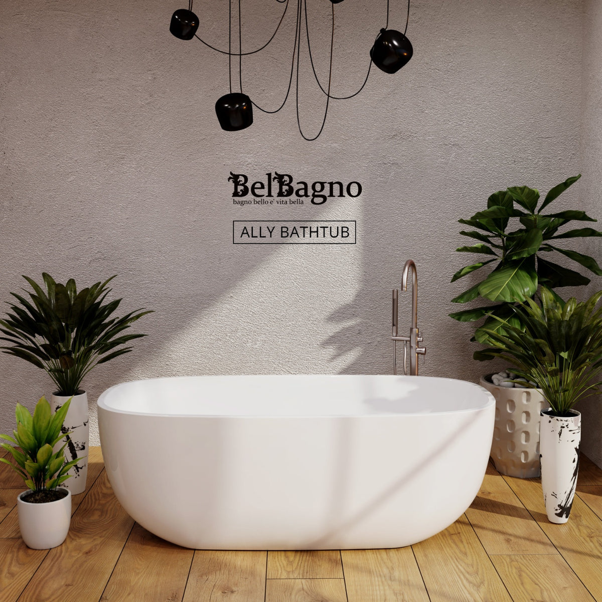 ALLY Freestanding Bathtub 1500mm/1700mm