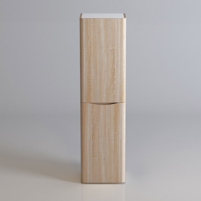 ANCONA Tall Boy White Oak - Clearance