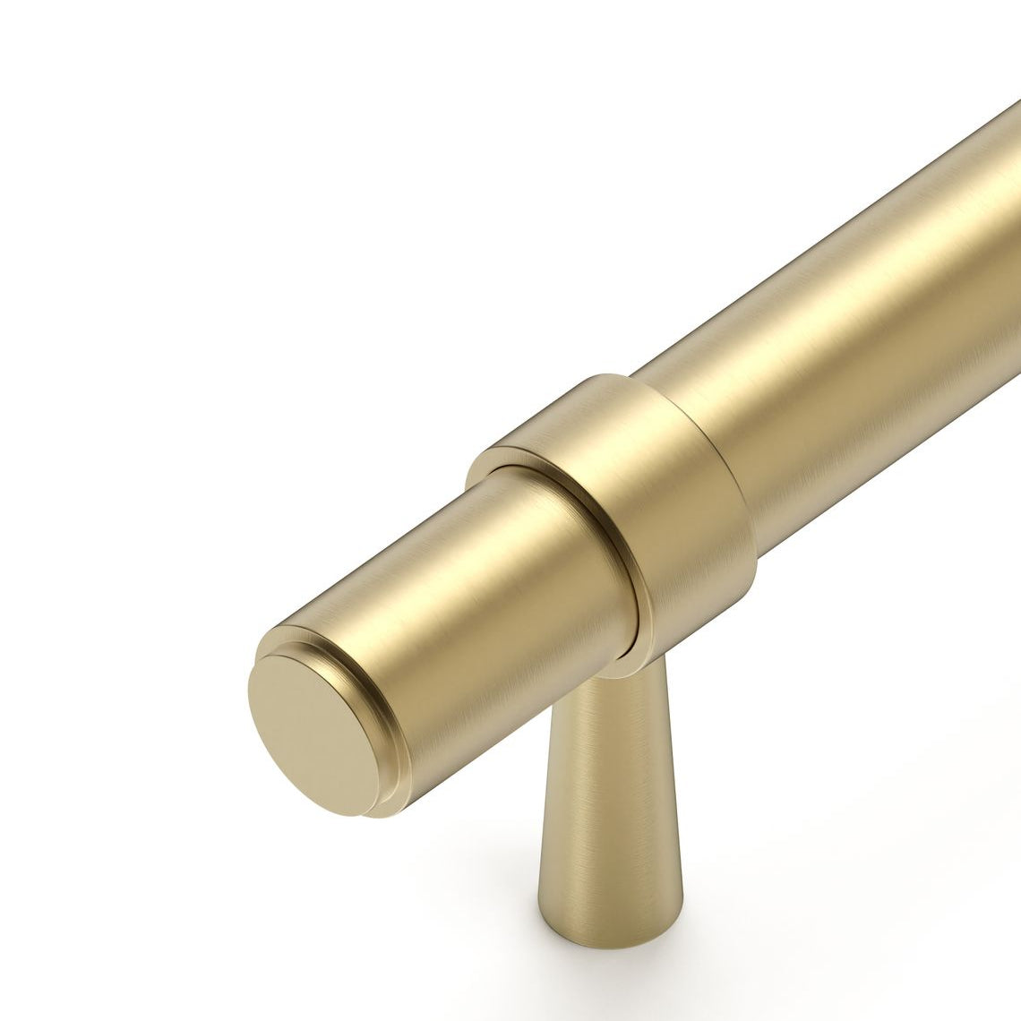 Astor - Brushed Brass Handle (Premium Solid Brass Construction) (All Sizes)