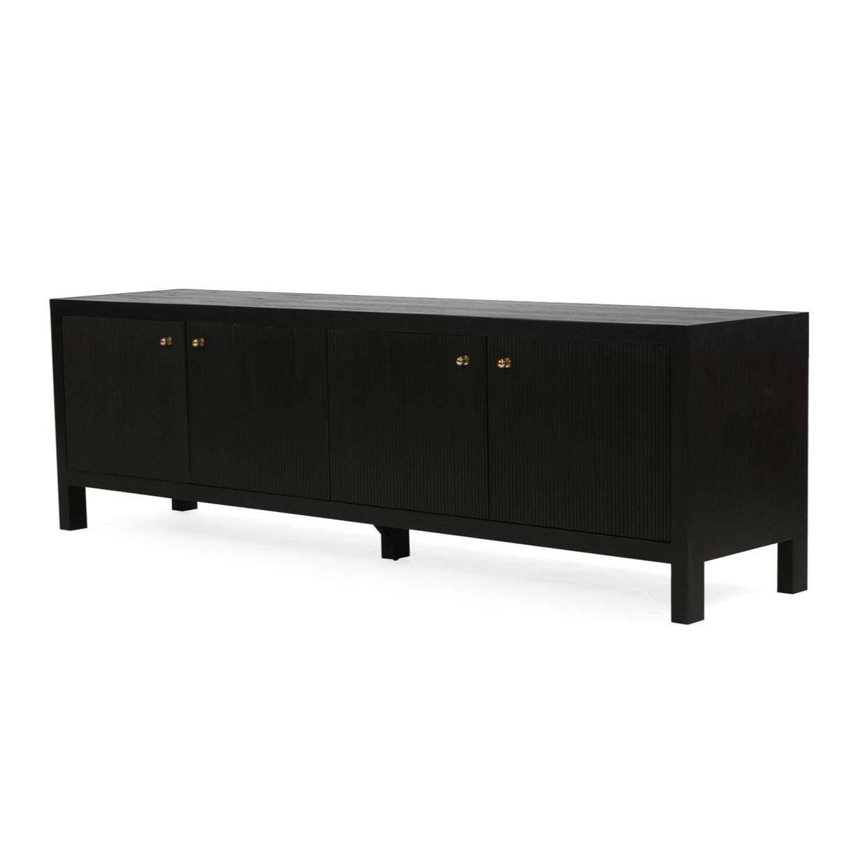 Audrey_Solid_Teak_Wood_Entertainment_Unit_2m_Black