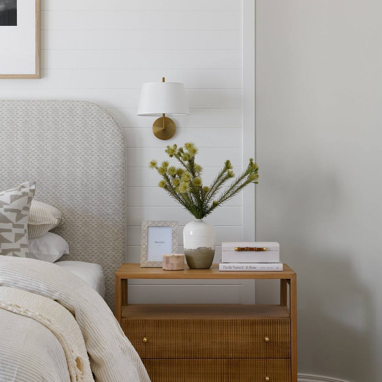 Aurelia Teak Nightstand - Natural - 0.8m
