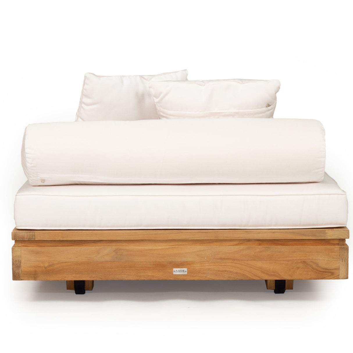 Ava Teak Outpost Sunlounger - 1m