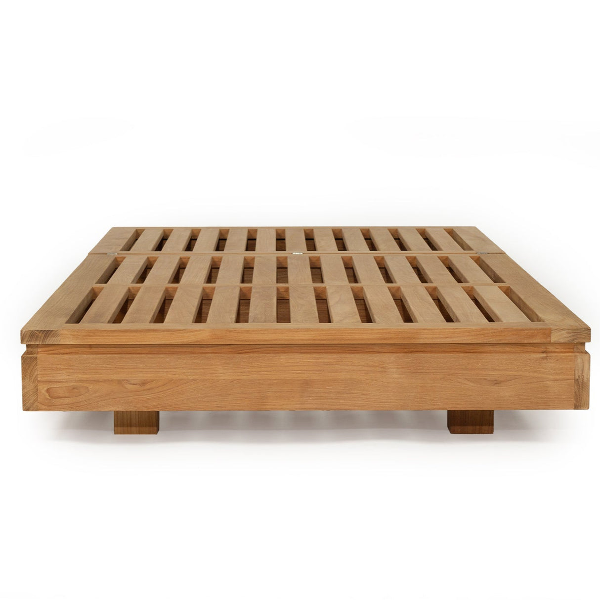 Ava Teak Outpost Sunlounger - 1m