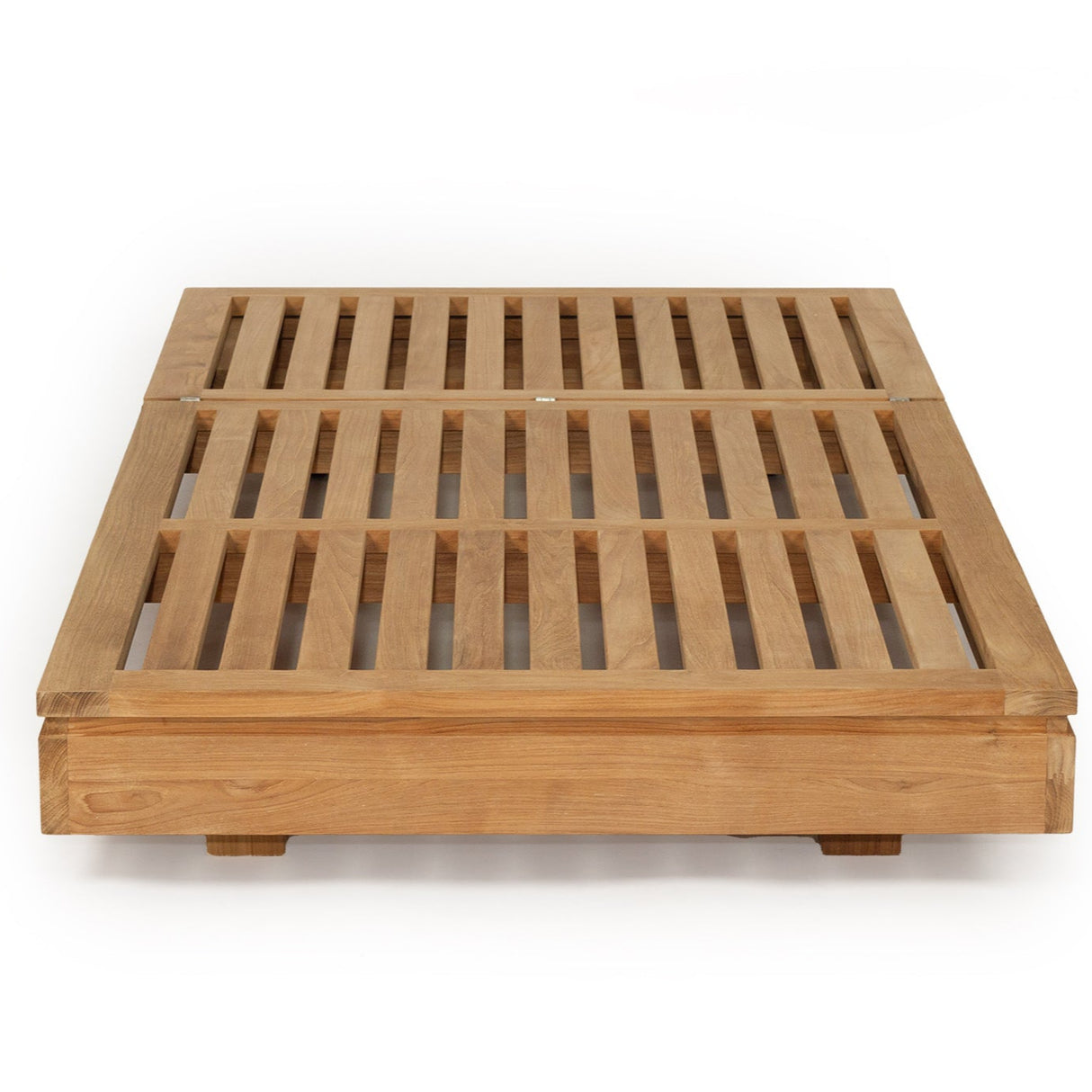 Ava Teak Outpost Sunlounger - 1m
