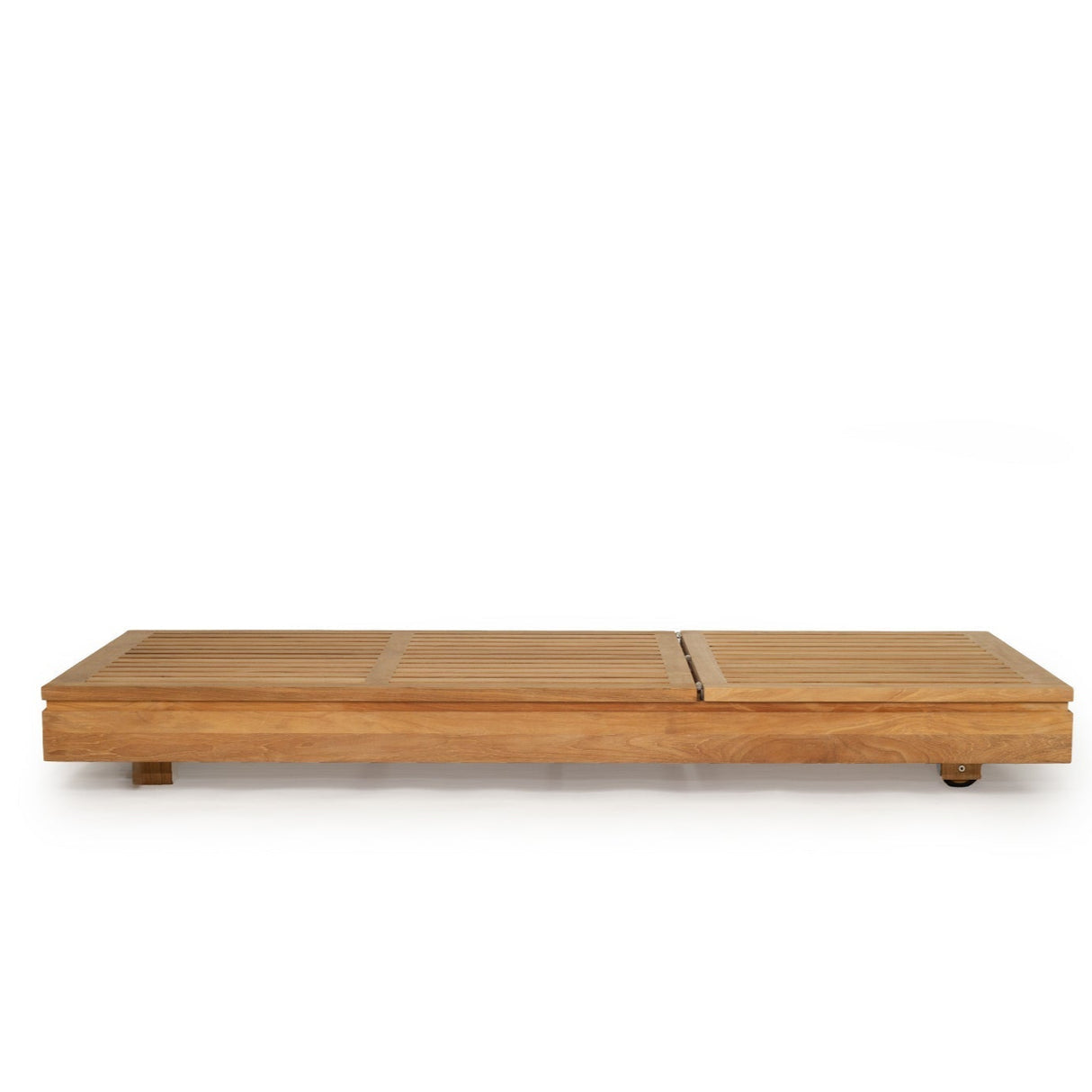Ava Teak Outpost Sunlounger - 1m
